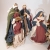 Figury do szopki bożonarodzeniowej - Zestaw bożonarodzeniowy FS46R - Figury w szatach do szopki betlejemskiej